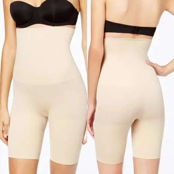 Maidenform Other - Maidenform Ultra Tummy-Control Seamless High Waist Thigh Slimmer 12622 NWT Sz M